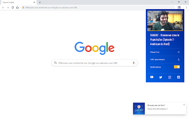 Shaunz Live Alert from Chrome web store to be run with OffiDocs Chromium online Shaunz Live Alert from Chrome web store to be run with OffiDocs Chromium online