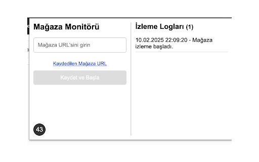 Shopier Mağaza Monitörü from Chrome web store to be run with OffiDocs Chromium online Shopier Mağaza Monitörü from Chrome web store to be run with OffiDocs Chromium online