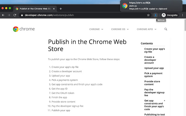 shrtr.cc from Chrome web store to be run with OffiDocs Chromium online shrtr.cc from Chrome web store to be run with OffiDocs Chromium online