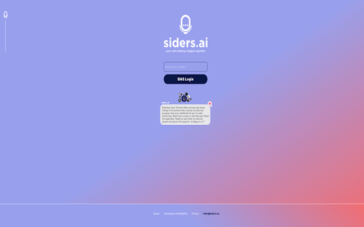 siders.ai from Chrome web store to be run with OffiDocs Chromium online siders.ai from Chrome web store to be run with OffiDocs Chromium online