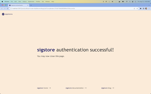 Sigstore close post auth tabs from Chrome web store to be run with OffiDocs Chromium online Sigstore close post auth tabs from Chrome web store to be run with OffiDocs Chromium online
