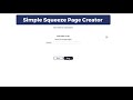 Simple Squeeze Page Maker from Chrome web store to be run with OffiDocs Chromium online Simple Squeeze Page Maker from Chrome web store to be run with OffiDocs Chromium online