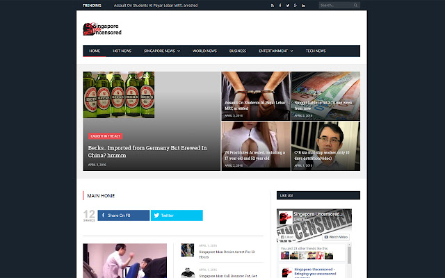 Singapore Uncensored from Chrome web store to be run with OffiDocs Chromium online Singapore Uncensored from Chrome web store to be run with OffiDocs Chromium online