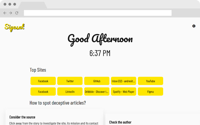 Siyasat from Chrome web store to be run with OffiDocs Chromium online Siyasat from Chrome web store to be run with OffiDocs Chromium online