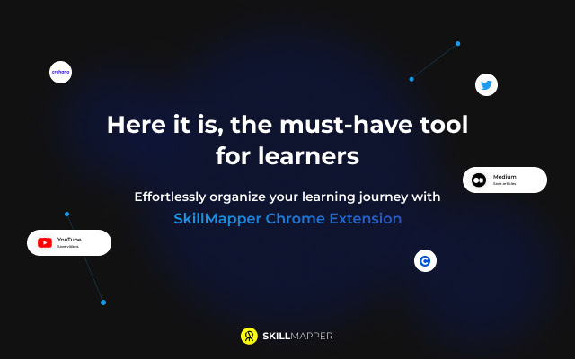 SkillMapper: Social Bookmarker for Learning from Chrome web store to be run with OffiDocs Chromium online SkillMapper: Social Bookmarker for Learning from Chrome web store to be run with OffiDocs Chromium online