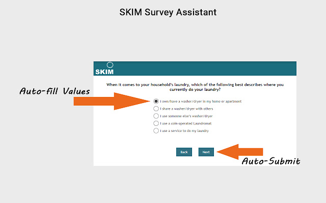 SKIM Survey Assistant from Chrome web store to be run with OffiDocs Chromium online SKIM Survey Assistant from Chrome web store to be run with OffiDocs Chromium online