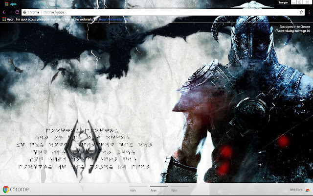 Skyrim Best fit 1366x768 from Chrome web store to be run with OffiDocs Chromium online Skyrim Best fit 1366x768 from Chrome web store to be run with OffiDocs Chromium online