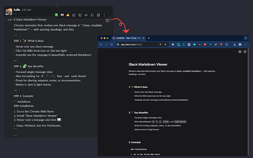 Slack Markdown Viewer from Chrome web store to be run with OffiDocs Chromium online Slack Markdown Viewer from Chrome web store to be run with OffiDocs Chromium online