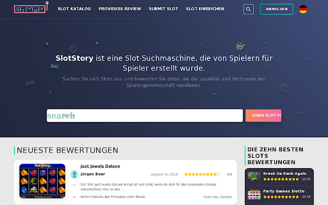 Slots Bewertungen from Chrome web store to be run with OffiDocs Chromium online Slots Bewertungen from Chrome web store to be run with OffiDocs Chromium online