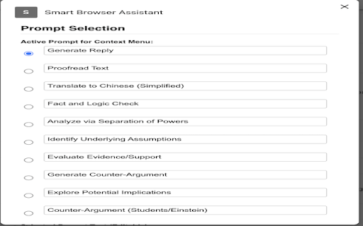 Smart Browser Assistant from Chrome web store to be run with OffiDocs Chromium online Smart Browser Assistant from Chrome web store to be run with OffiDocs Chromium online