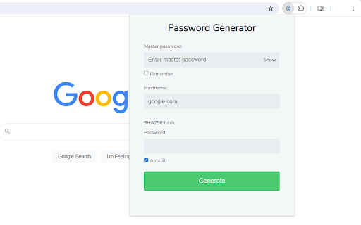 Smart Password Generator from Chrome web store to be run with OffiDocs Chromium online Smart Password Generator from Chrome web store to be run with OffiDocs Chromium online