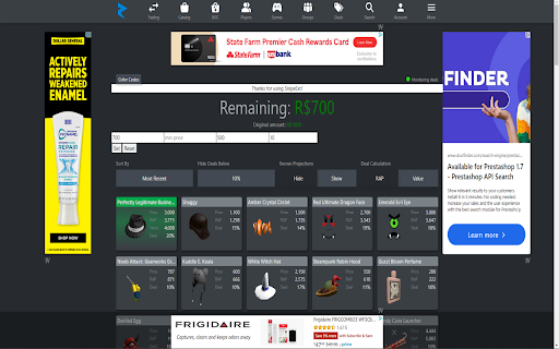 SnipeExt Roblox Limited Sniper from Chrome web store to be run with OffiDocs Chromium online SnipeExt Roblox Limited Sniper from Chrome web store to be run with OffiDocs Chromium online