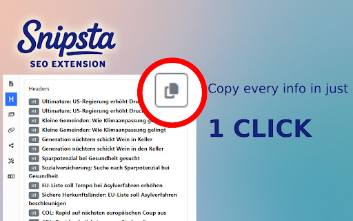 Snipsta from Chrome web store to be run with OffiDocs Chromium online Snipsta from Chrome web store to be run with OffiDocs Chromium online