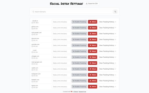Social Detox from Chrome web store to be run with OffiDocs Chromium online Social Detox from Chrome web store to be run with OffiDocs Chromium online