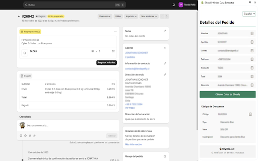 SODE Shopify Order Data Extractor from Chrome web store to be run with OffiDocs Chromium online SODE Shopify Order Data Extractor from Chrome web store to be run with OffiDocs Chromium online