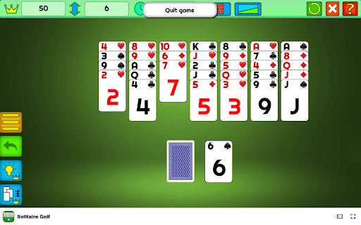 Solitaire Golf Game Play cards one higher or lower to win! from Chrome web store to be run with OffiDocs Chromium online Solitaire Golf Game Play cards one higher or lower to win! from Chrome web store to be run with OffiDocs Chromium online