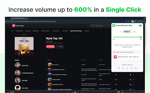 Sound Booster Max from Chrome web store to be run with OffiDocs Chromium online Sound Booster Max from Chrome web store to be run with OffiDocs Chromium online