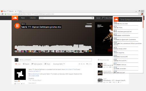 SoundCloud Comments Sorter from Chrome web store to be run with OffiDocs Chromium online SoundCloud Comments Sorter from Chrome web store to be run with OffiDocs Chromium online