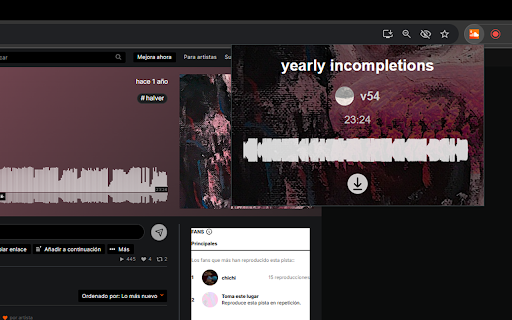 SoundCloud Track Downloader from Chrome web store to be run with OffiDocs Chromium online SoundCloud Track Downloader from Chrome web store to be run with OffiDocs Chromium online