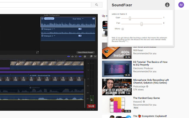 SoundFixer from Chrome web store to be run with OffiDocs Chromium online SoundFixer from Chrome web store to be run with OffiDocs Chromium online