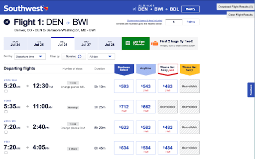 Southwest Flight Comparison Tool from Chrome web store to be run with OffiDocs Chromium online Southwest Flight Comparison Tool from Chrome web store to be run with OffiDocs Chromium online