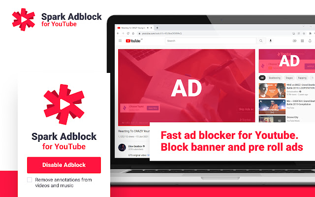 Spark blocker from Chrome web store to be run with OffiDocs Chromium online Spark blocker from Chrome web store to be run with OffiDocs Chromium online