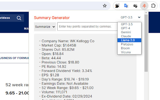 Speciphic Insight: Summary Generator from Chrome web store to be run with OffiDocs Chromium online Speciphic Insight: Summary Generator from Chrome web store to be run with OffiDocs Chromium online