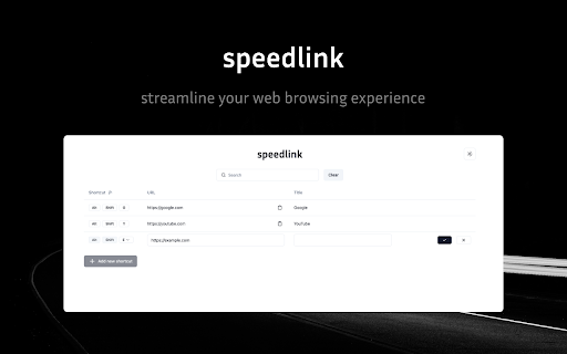 SpeedLink from Chrome web store to be run with OffiDocs Chromium online SpeedLink from Chrome web store to be run with OffiDocs Chromium online