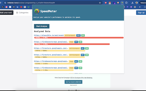 SpeedMeter from Chrome web store to be run with OffiDocs Chromium online SpeedMeter from Chrome web store to be run with OffiDocs Chromium online