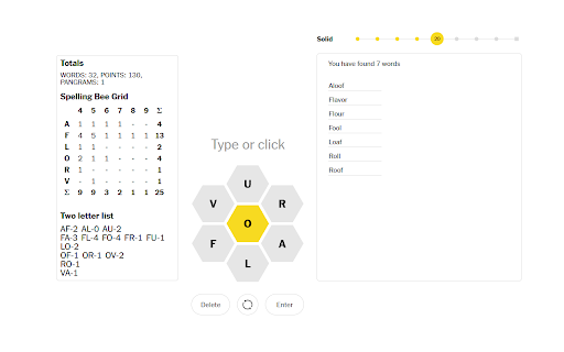 Spelling Bee Helper from Chrome web store to be run with OffiDocs Chromium online Spelling Bee Helper from Chrome web store to be run with OffiDocs Chromium online