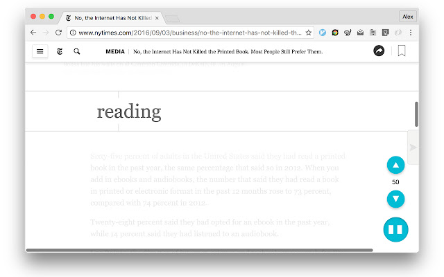 SplashReader: Speed Reading with Breaks from Chrome web store to be run with OffiDocs Chromium online SplashReader: Speed Reading with Breaks from Chrome web store to be run with OffiDocs Chromium online