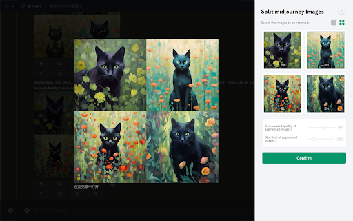 Split midjourney Images from Chrome web store to be run with OffiDocs Chromium online Split midjourney Images from Chrome web store to be run with OffiDocs Chromium online