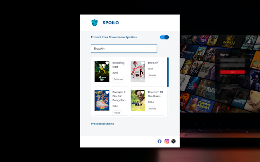 Spoilo from Chrome web store to be run with OffiDocs Chromium online Spoilo from Chrome web store to be run with OffiDocs Chromium online