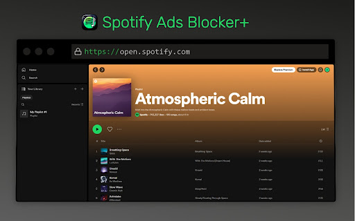 Spotify Ads Blocker Plus from Chrome web store to be run with OffiDocs Chromium online Spotify Ads Blocker Plus from Chrome web store to be run with OffiDocs Chromium online