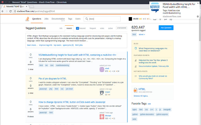 Stack Exchange questions notifications from Chrome web store to be run with OffiDocs Chromium online Stack Exchange questions notifications from Chrome web store to be run with OffiDocs Chromium online