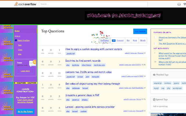Stackoverflow 90s from Chrome web store to be run with OffiDocs Chromium online Stackoverflow 90s from Chrome web store to be run with OffiDocs Chromium online