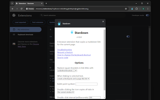 Stardown from Chrome web store to be run with OffiDocs Chromium online Stardown from Chrome web store to be run with OffiDocs Chromium online