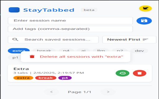StayTabbed from Chrome web store to be run with OffiDocs Chromium online StayTabbed from Chrome web store to be run with OffiDocs Chromium online
