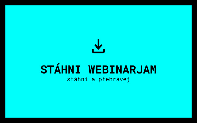 Stáhni Webinář from Chrome web store to be run with OffiDocs Chromium online Stáhni Webinář from Chrome web store to be run with OffiDocs Chromium online