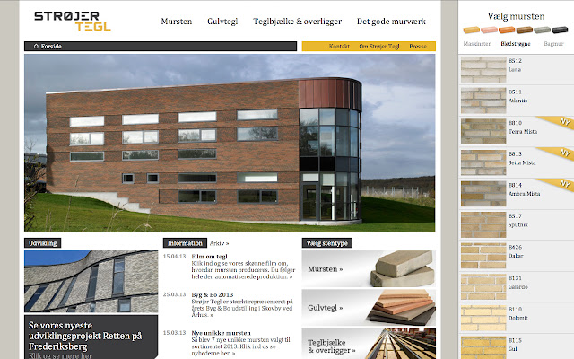 Strøjer Tegl from Chrome web store to be run with OffiDocs Chromium online Strøjer Tegl from Chrome web store to be run with OffiDocs Chromium online