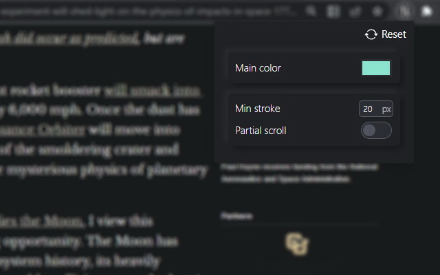 Stroke Scroll from Chrome web store to be run with OffiDocs Chromium online Stroke Scroll from Chrome web store to be run with OffiDocs Chromium online