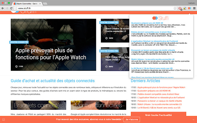 Stuffi RSS from Chrome web store to be run with OffiDocs Chromium online Stuffi RSS from Chrome web store to be run with OffiDocs Chromium online