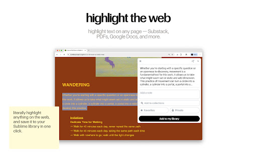 Sublime from Chrome web store to be run with OffiDocs Chromium online Sublime from Chrome web store to be run with OffiDocs Chromium online