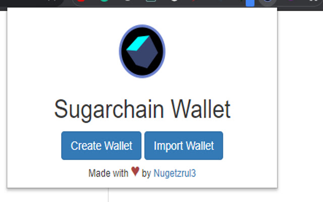 Sugarchain Wallet Extension from Chrome web store to be run with OffiDocs Chromium online Sugarchain Wallet Extension from Chrome web store to be run with OffiDocs Chromium online