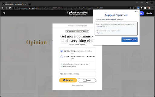 Suggest Paperview from Chrome web store to be run with OffiDocs Chromium online Suggest Paperview from Chrome web store to be run with OffiDocs Chromium online