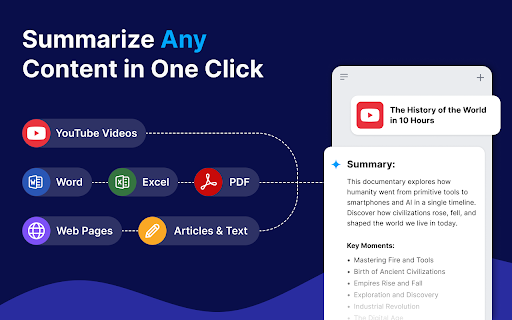 Summarize AI from Chrome web store to be run with OffiDocs Chromium online Summarize AI from Chrome web store to be run with OffiDocs Chromium online