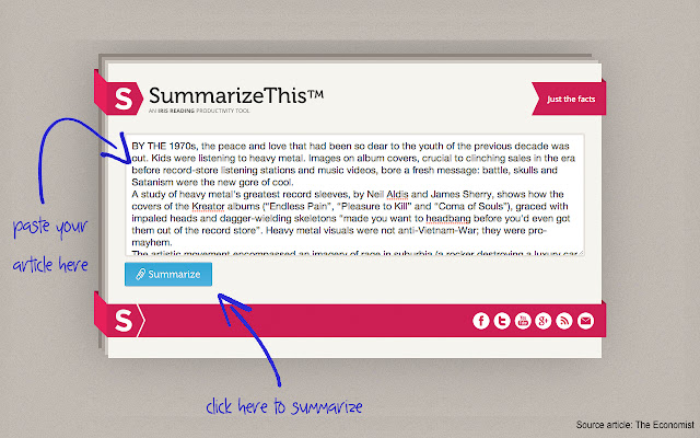 SummarizeThis from Chrome web store to be run with OffiDocs Chromium online SummarizeThis from Chrome web store to be run with OffiDocs Chromium online