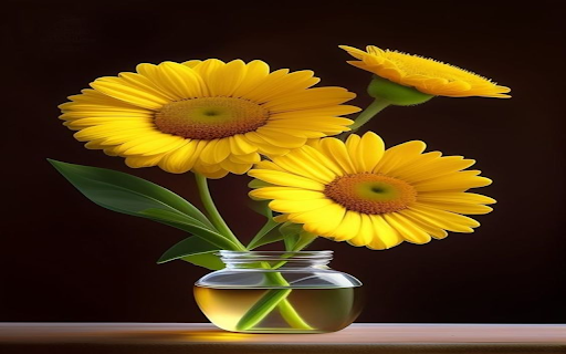 Sunflower vase wallpaper from Chrome web store to be run with OffiDocs Chromium online Sunflower vase wallpaper from Chrome web store to be run with OffiDocs Chromium online