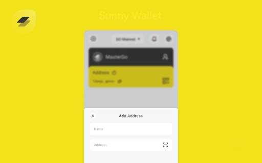 Sunny Wallet from Chrome web store to be run with OffiDocs Chromium online Sunny Wallet from Chrome web store to be run with OffiDocs Chromium online