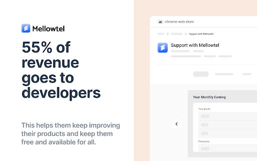 Support with Mellowtel from Chrome web store to be run with OffiDocs Chromium online Support with Mellowtel from Chrome web store to be run with OffiDocs Chromium online